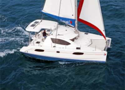 Leopard 384 Sailing Charter Catamaran